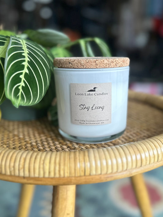 Stay Loony -Loon Lake Candles, 12oz