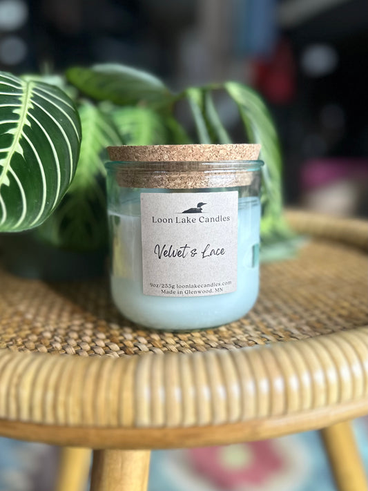 Velvet & Lace-Loon Lake Candles, 9oz