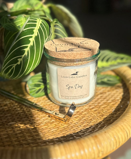 Spa Day -Loon Lake Candles, 9oz