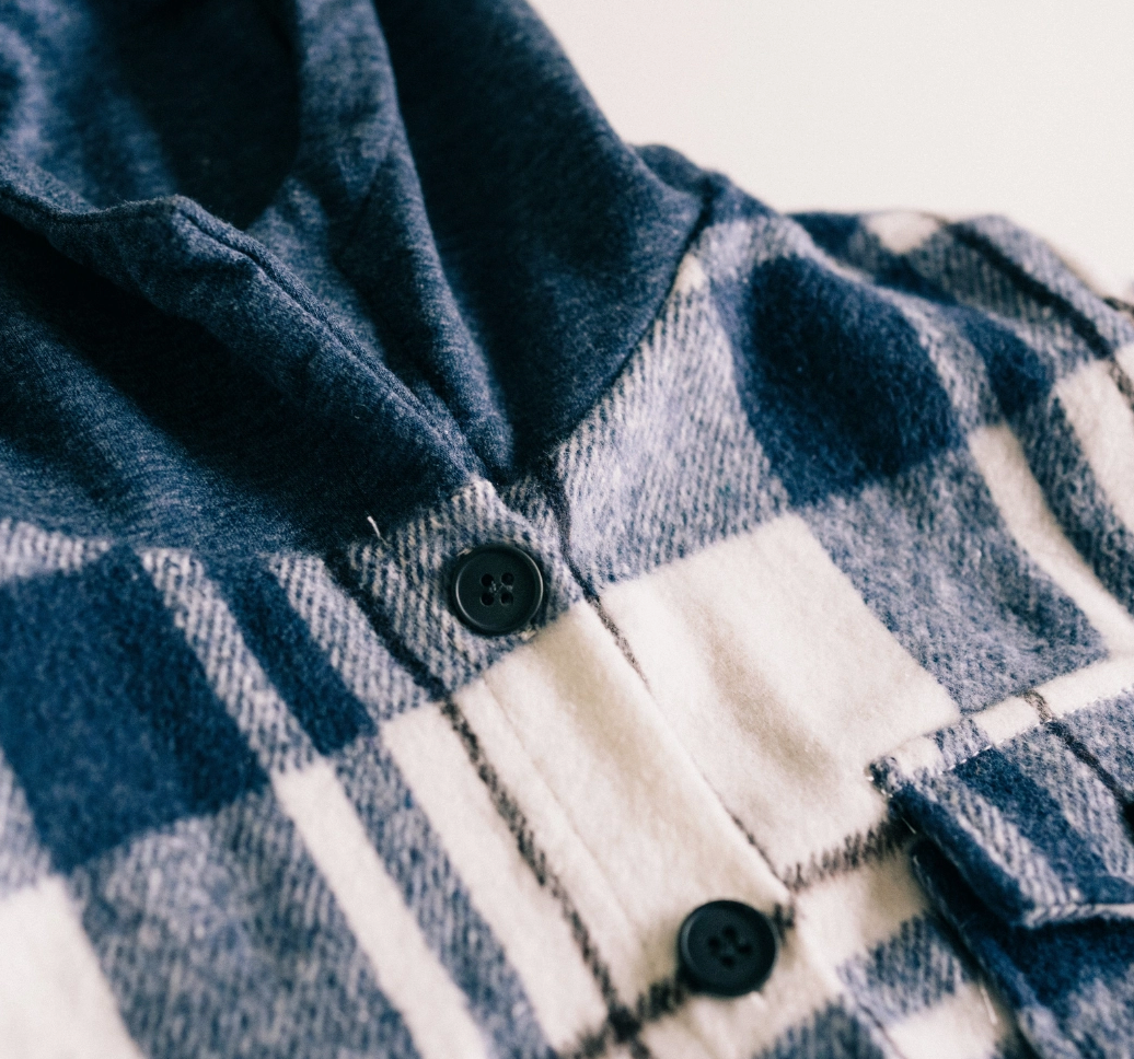 Kids Hooded Flannel